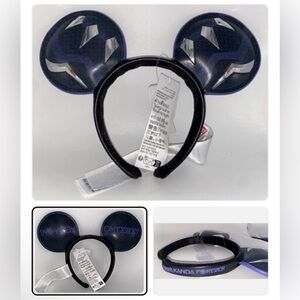 Black Panther Mickey Ears Headband new